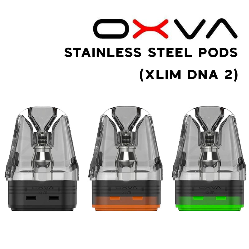 Oxva Stainless Steel Pods (For Xlim DNA 2 Only)
