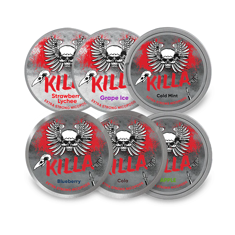 KILLA Snus - Nicotine Pouches 12.8mg