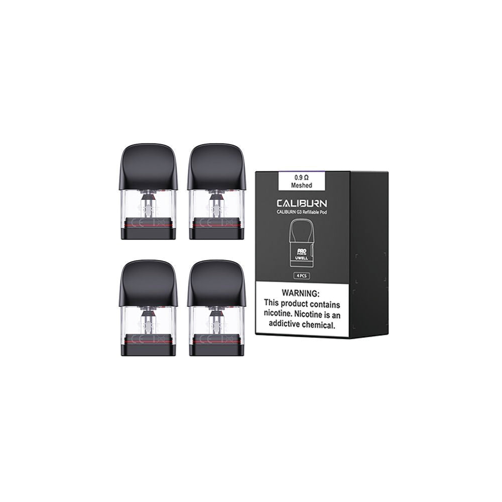 UWELL Caliburn G3 Replacement Pods - 4 Pack