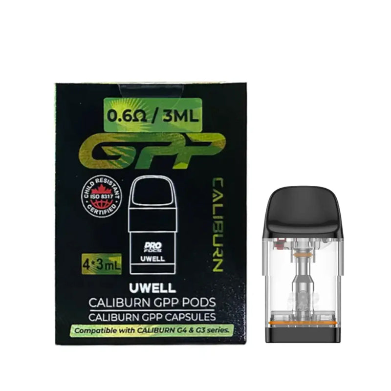 Uwell Caliburn GPP 3ml Pods (Pack of 4)