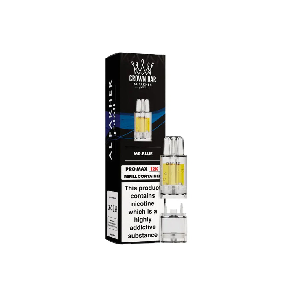 Alfakher Crown Bar Pro Max 12k Pre-filled Pods