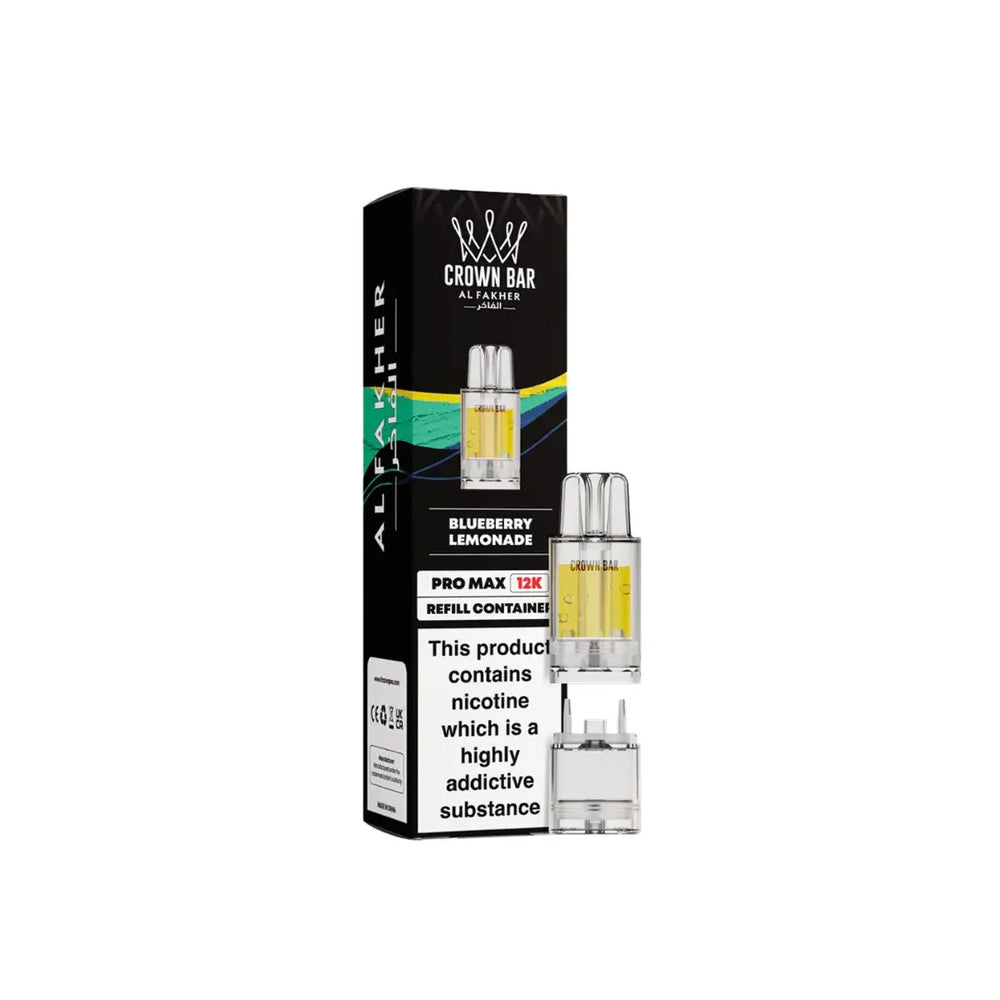 Alfakher Crown Bar Pro Max 12k Pre-filled Pods
