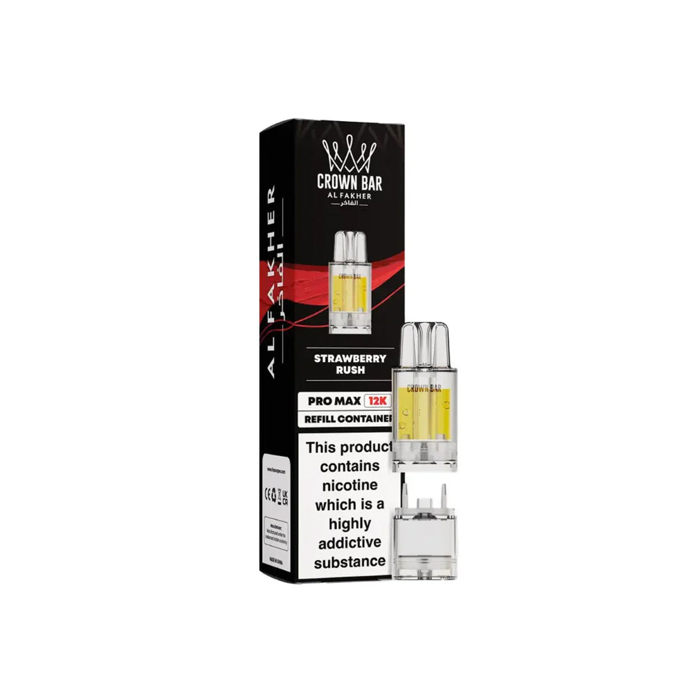 Alfakher Crown Bar Pro Max 12k Pre-filled Pods