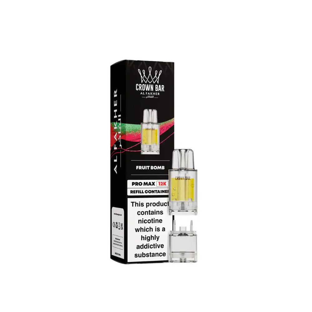 Alfakher Crown Bar Pro Max 12k Pre-filled Pods