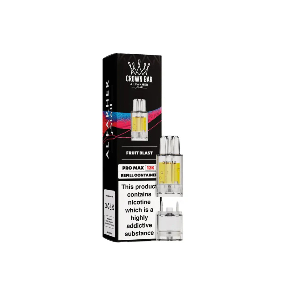 Alfakher Crown Bar Pro Max 12k Pre-filled Pods