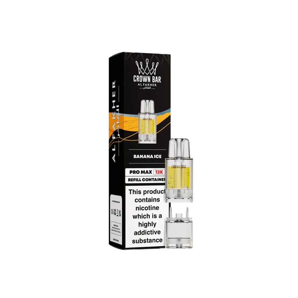 Alfakher Crown Bar Pro Max 12k Pre-filled Pods