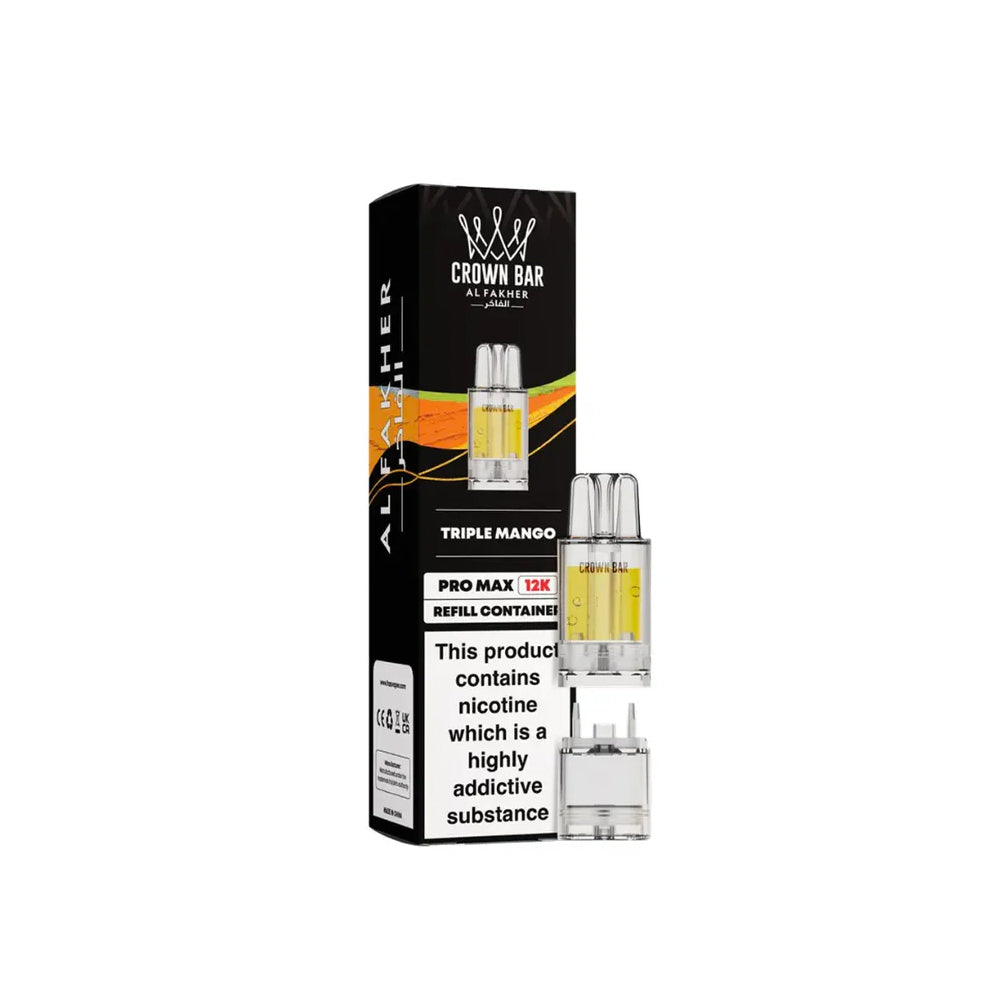 Alfakher Crown Bar Pro Max 12k Pre-filled Pods