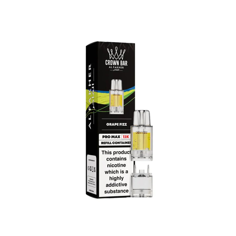 Alfakher Crown Bar Pro Max 12k Pre-filled Pods